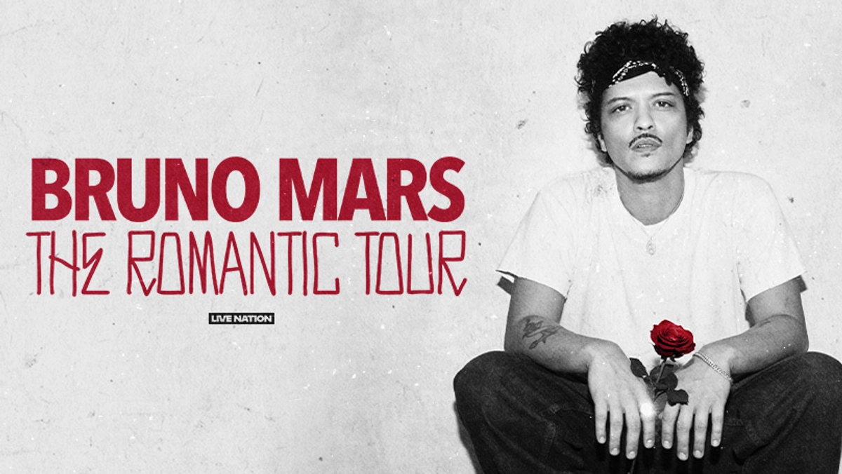 "The King of Pop has returned"... Bruno Mars kicks off the epic stadium tour 'The Romantic' after 10 years