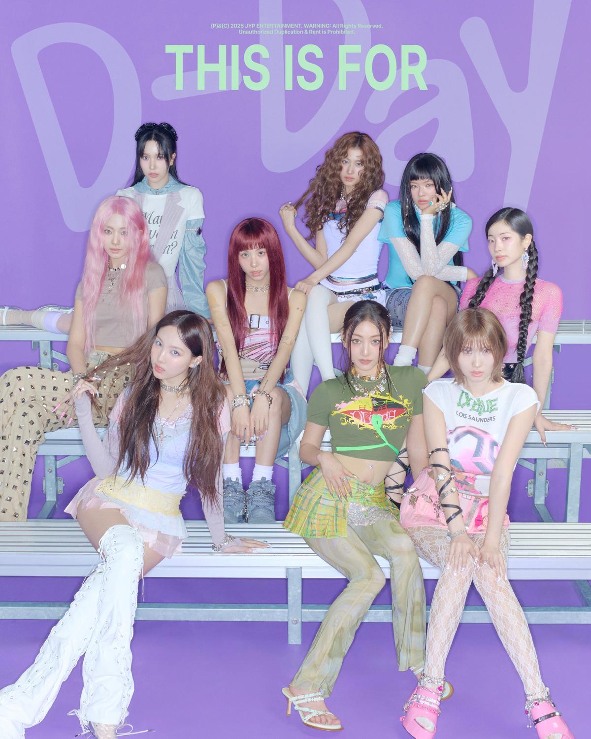 TWICE、デビュー10周年記念の正規4集『THIS IS FOR』を発表！