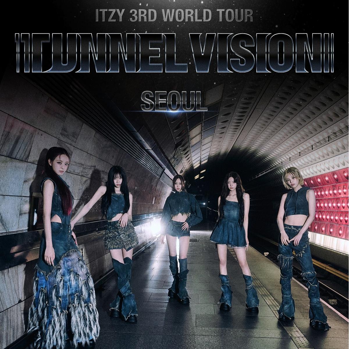 ITZY to Start Their Third World Tour 'Tunnel Vision' in February