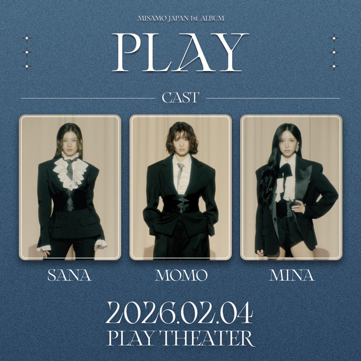 TWICEユニットMISAMO、日本の1stアルバム『PLAY』2026年2月発売