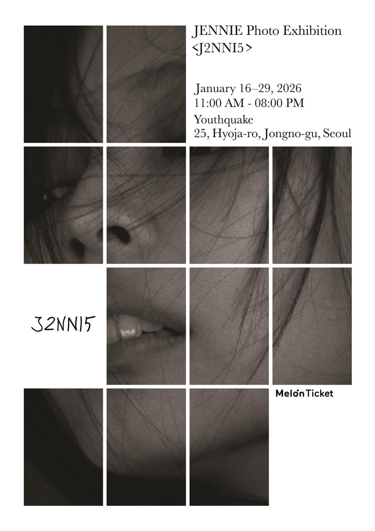 Jennie to Hold First Photo Exhibition 'J2NNI5' on January 16
