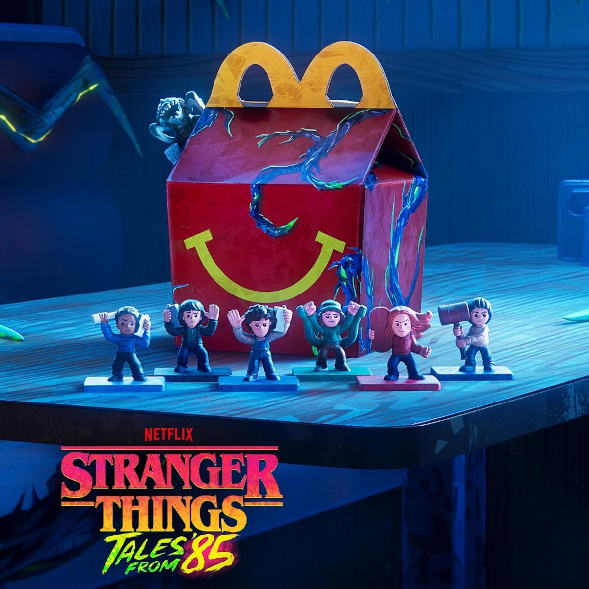 ストレンジャーシングス ハッピーミールトイ コンプリート ネットフリックス×マクドナルド、『ストレンジャー・シングス