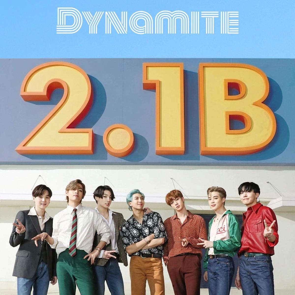 BTS「ダイナマイト」MV 21億回再生突破…自身最高記録を更新