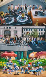 세븐틴, 스머프와 만난 '음악의 신' 스페셜 뮤직비디오 공개!