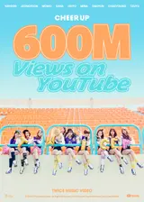 Twice supera los 600 millones de visitas en el MV de «Cheer Up»… su quinto gran hito en total