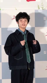 포토타임에서 브이하는 미나토 실존ㅠㅠㅠ | #쿠로카와소야 [괴물] 내한 기자간담회