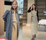 Gong Hyo-jin Pregnancy Rumors Again... 'Did She Hide Her Bulging Belly?' Dismissed with Comparison Photos
