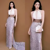 f(x) 빅토리아, 중국 영화제서 파격 드레스 화제…시스루·백리스로 완벽 비주얼 입증