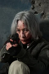 장르적 기대 충족시킬 스타일리시한 액션 누아르 '파과', 언론배급시사회&기자간담회 현장
