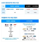 쿠팡플레이, '스포츠 패스' 가격 확정해 8월에 출시…다른 OTT와 얼마나 차이날까?