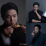 A Special Collaboration Between Ahn Seong-jae and Pura Chicken! Behind-the-Scenes of the Advertisement Shoot Revealed