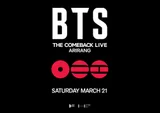 BTS, 3월 21일 광화문 무료 공연... 23일 티켓 예매 오픈