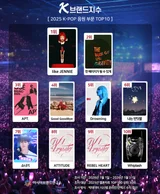 ジェニー「like JENNIE」、K-POP音源部門1位に登場... ロゼを抑えて「クイーン」を奪還