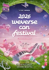 HYBE Confirms '2026 Weverse Con Festival'... Held Simultaneously at Seoul KSPO DOME and 88 Grass Square on June 6-7
