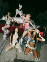 'Pinky Up' by KATSEYE, making a Billboard debut, unveiled for the first time at Coachella