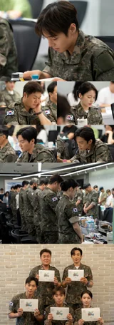 'Ten Million-Viewer Stars' Park Ji-hoon Starring 'The Legend of a Cooked-Officer' Script Reading Site Unveiled for the First Time, Filled With Passion