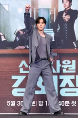 [포토&] '재벌집' 잇는 세계관…이준영 '신입사원 강회장' 파격 변신, 제작발표회 현장 