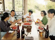 영화 <안경>에 나왔던 민박에 머물기로 결심했다