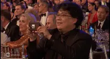 <기생충> 최고상 받은 순간, 봉준호 감독 반응 화제 된 이유