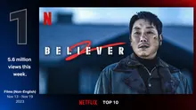 〈독전 2〉 글로벌 TOP 10 영화(비영어) 부문 1위