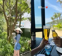 小希 '15歲年長商人丈夫與旅行' 水潤美貌蜜糖滴滴近況