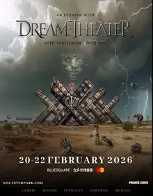 Band Dream Theater to Hold 40th Anniversary Concert in Seoul Next February