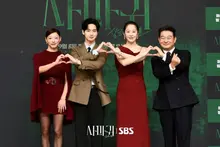 Conférence de presse de la nouvelle série SBS 'Mante Religieuse : La Sortie du Tueur' avec Go Hyun-jung et Jang Dong-yoon