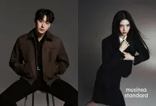 Musinsa Standard avec les acteurs Lee Do-hyun et Han So-hee... Lancement de la campagne automne/hiver 25FW