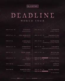 公演追加！BLACKPINK、ワールドツアー『DEADLINE』でシンガポール・香港へ向かう