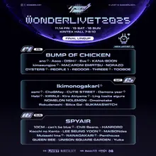 Festival J-Pop 'WONDERLIVET 2025' au Kintex en novembre !