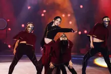ILLIT Minju Decorates the LCK Finals Opening Stage