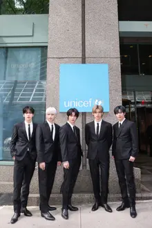 TXT、ユニセフと青少年のメンタルヘルスキャンペーン協定