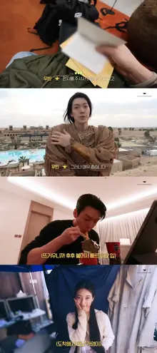 Kim Woo-bin, công bố vlog quay phim ở Dubai của 'Genie, Make A Wish'.. từ việc đọc thư fan trước khi xuất cảnh đến ăn mì cốc trong khách sạn