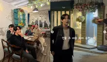 Con trai của Seol Woon-do, Lee Seung-hyun, công khai buổi họp mặt với các nghệ sĩ tại quán cà phê do mẹ điều hành ở Hannam-dong