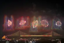 'Übermensch' Fireworks Explode in Sync.. 20th Busan Fireworks Festival Concludes Successfully