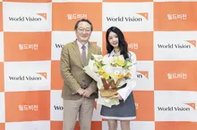 'Giám đốc Kim' Lee Se-hee, được bổ nhiệm làm đại sứ truyền thông của World Vision... Chiến dịch '1000 cô gái'