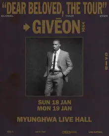 R&B star Giveon, premier concert en Corée en janvier 2026