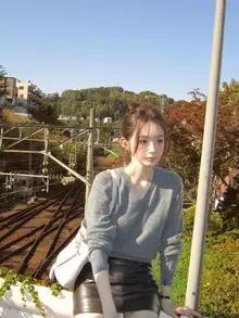 [照片&] 達賓奇姜敏京的社區散步，秋天啊~