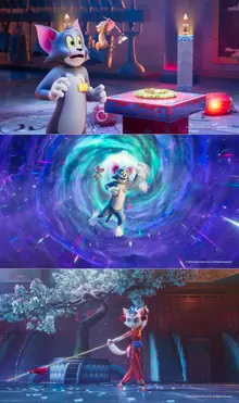 Un voyage dimensionnel incroyable?! 'Tom et Jerry : La grande aventure du compas doré' dévoile des images
