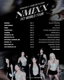 NMIXX，首場世界巡演「零前線」日程公開…北美·歐洲11個城市確定