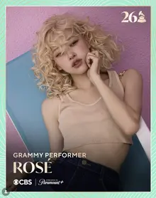 Rosé Confirmed to Perform at the 68th Grammy Awards... Will Sing 'Apartment (APT.)'