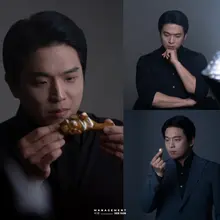 A Special Collaboration Between Ahn Seong-jae and Pura Chicken! Behind-the-Scenes of the Advertisement Shoot Revealed