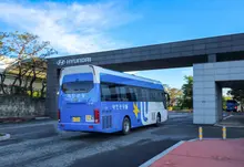 全州影展觀眾　現代汽車氫燃料電池巴士免費搭乘　每日行駛50次