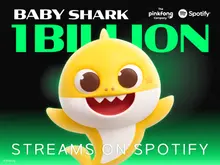 BTS並駕齊驅…「粉紅豬小妹」海獅寶寶達成Spotify 10億串流紀錄