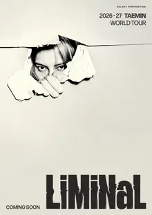 テミン、『真のアーティスト』への進化を示唆　ワールドツアー『LiMiNaL』ティザーポスター公開