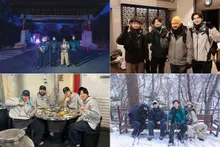 K Adergaden, Dowoon, Lee Chaemin et Tazàn : « Mais pourquoi vous faites de la randonnée “en remplacement” ? », des images dévoilées dans la neige glaciale
