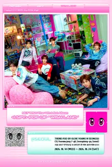 NCT WISH to Open Massive Global 'WISH LAND' Pop-Up on 14th, Casting Spell Across Korea, China and Japan