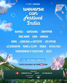 HYBE’s Weverse Con Festival Goes Overseas for the First Time, Unveils 15 Acts Set to Heat Up New Delhi