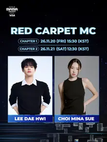 イ・デフィ＆チェ・ミナス、「2026 MAMA AWARDS」MCに抜てき　11月20日に大阪へ