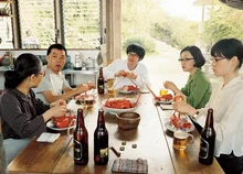 영화 <안경>에 나왔던 민박에 머물기로 결심했다
